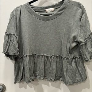 Small Altar'd State Peplum Top